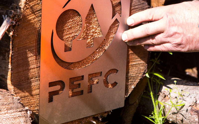 Bereitstellung PEFC-Sammelzertifikat